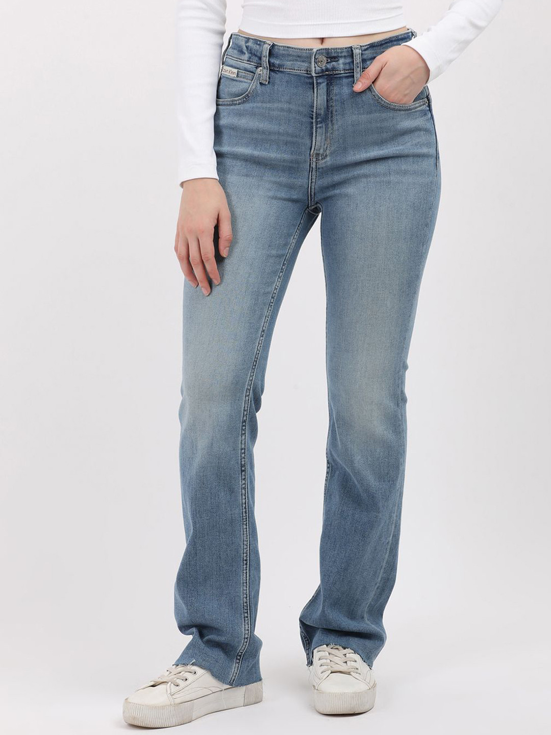 Calvin Klein Jeans Women Urban Slim Slim Fit Mid-Rise Heavy Fade Jeans