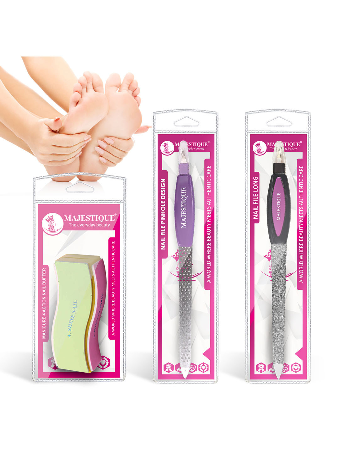 MAJESTIQUE Professional Nail File Set