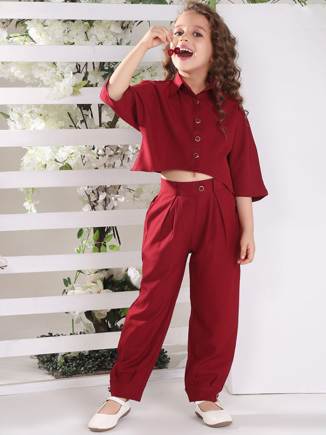 Ministitch Batwing Sleeve Shirt Dress