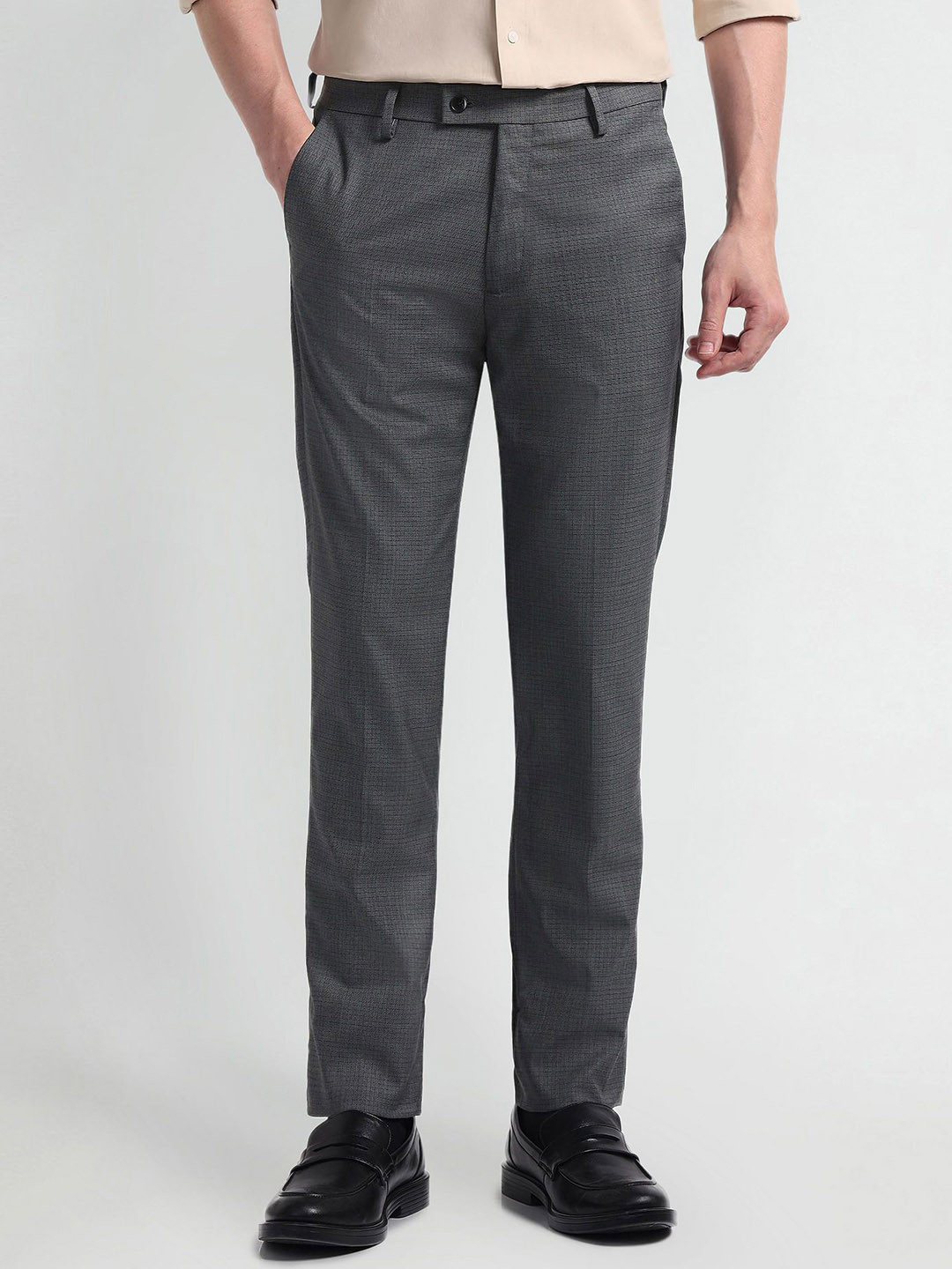 Arrow Men Urban Slim Slim Fit Trousers