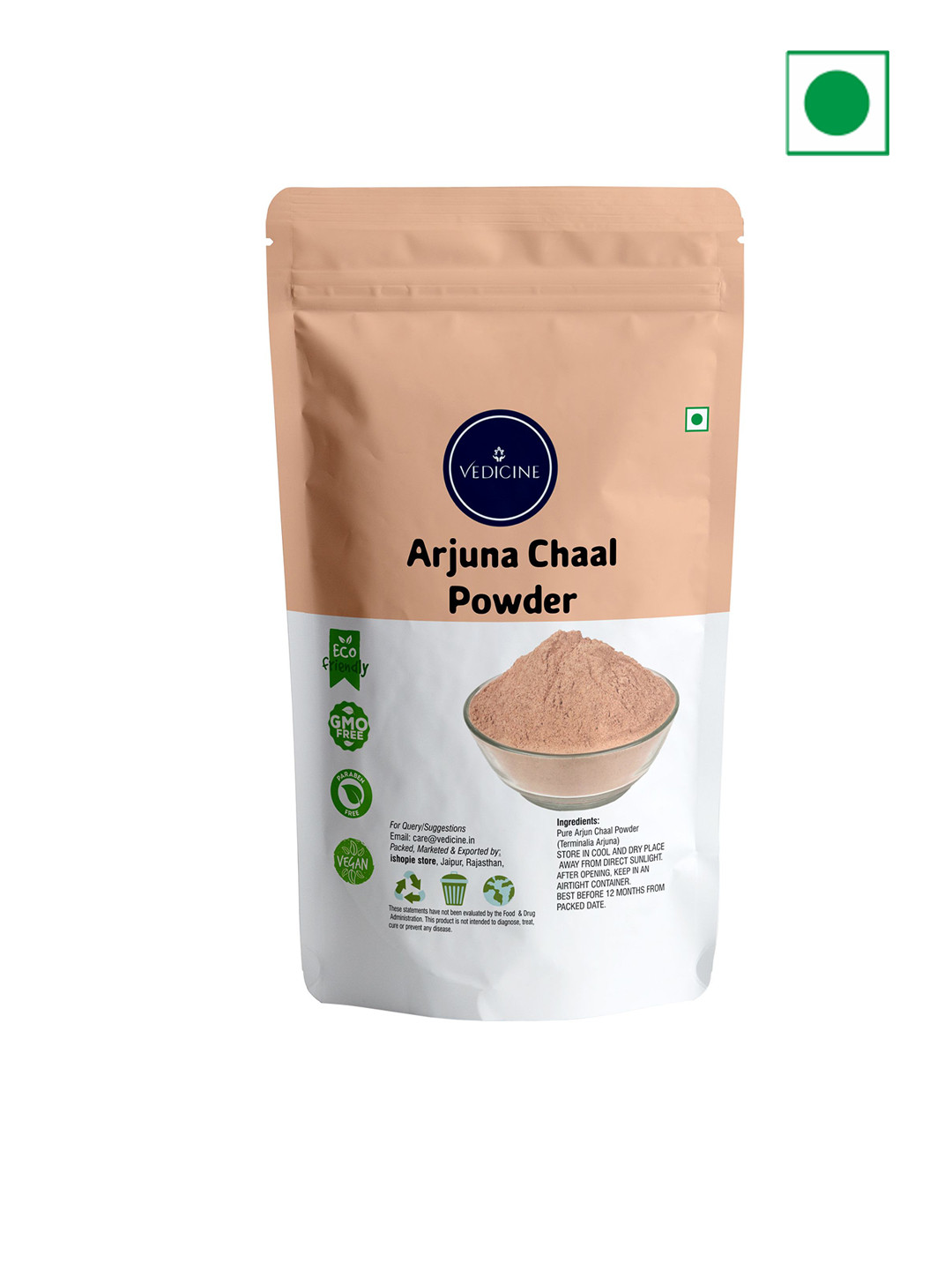 VEDICINE Arjuna Chaal Powder - 100g