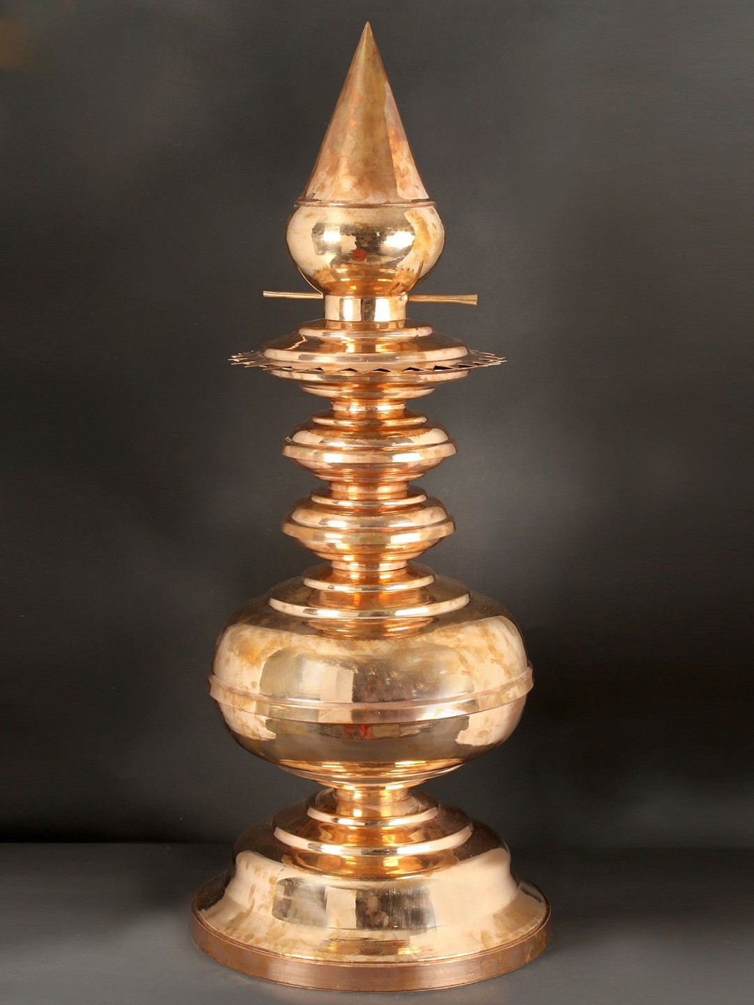 Exotic India Copper Ritual Temple Shikhara