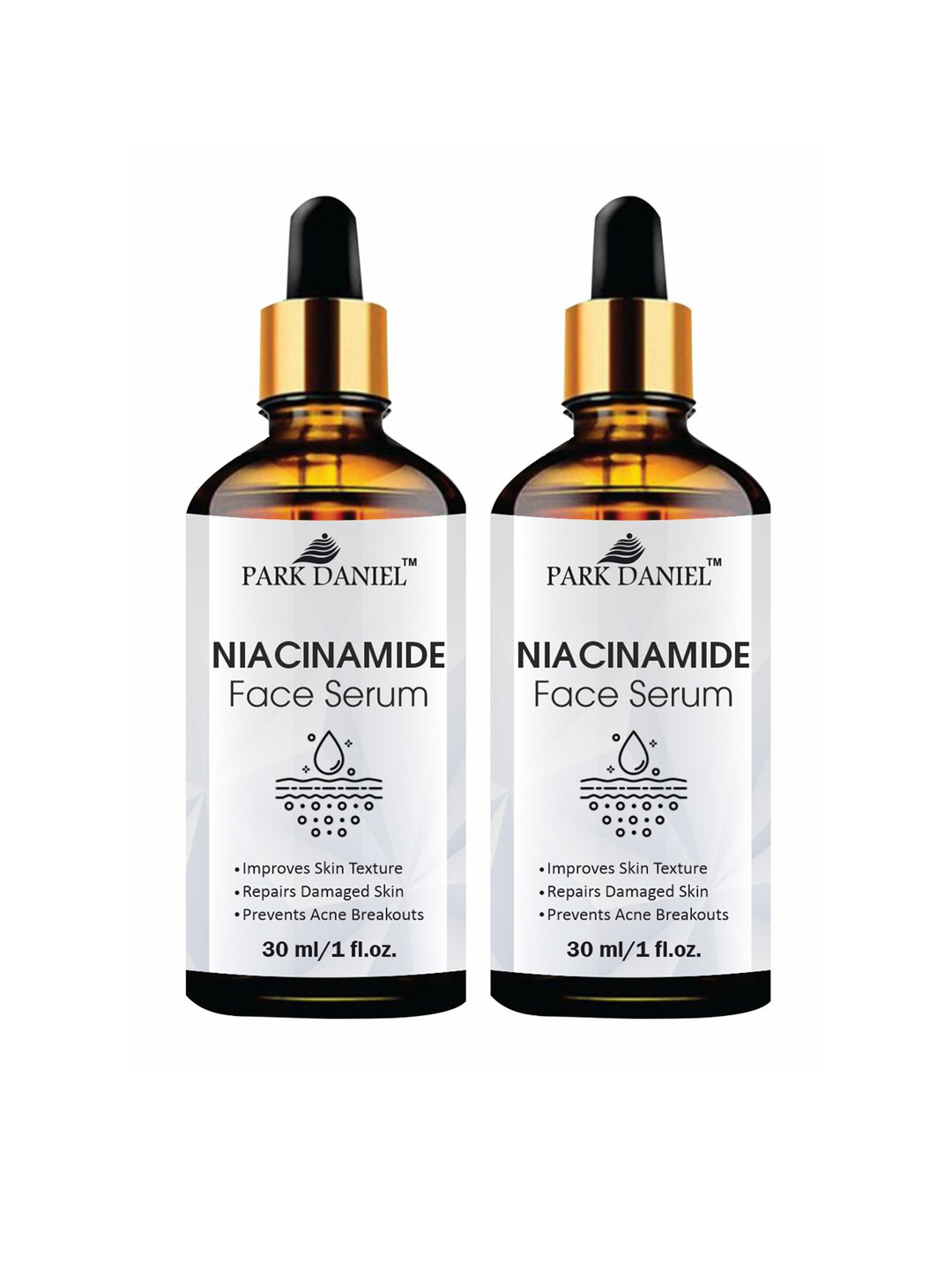 Park Daniel Set Of 2 Niacinamide Face Serum- 30 ml Each