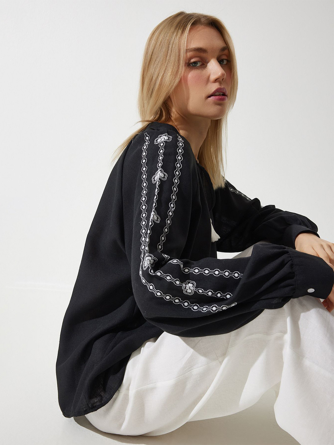 Happiness istanbul Print Top