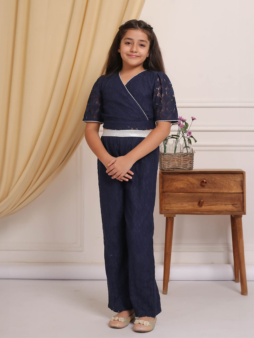 Budding Bees Girls Top with Trousers