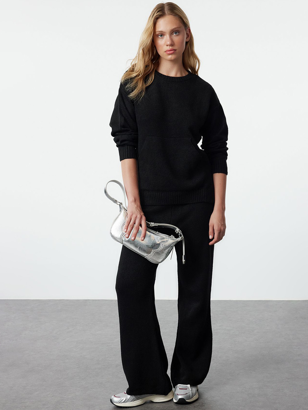 Trendyol Acrylic Sweatshirt With Trouser
