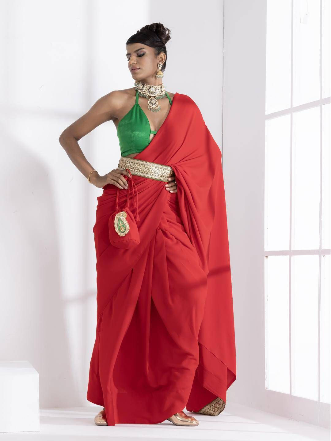 Swtantra salid Saree