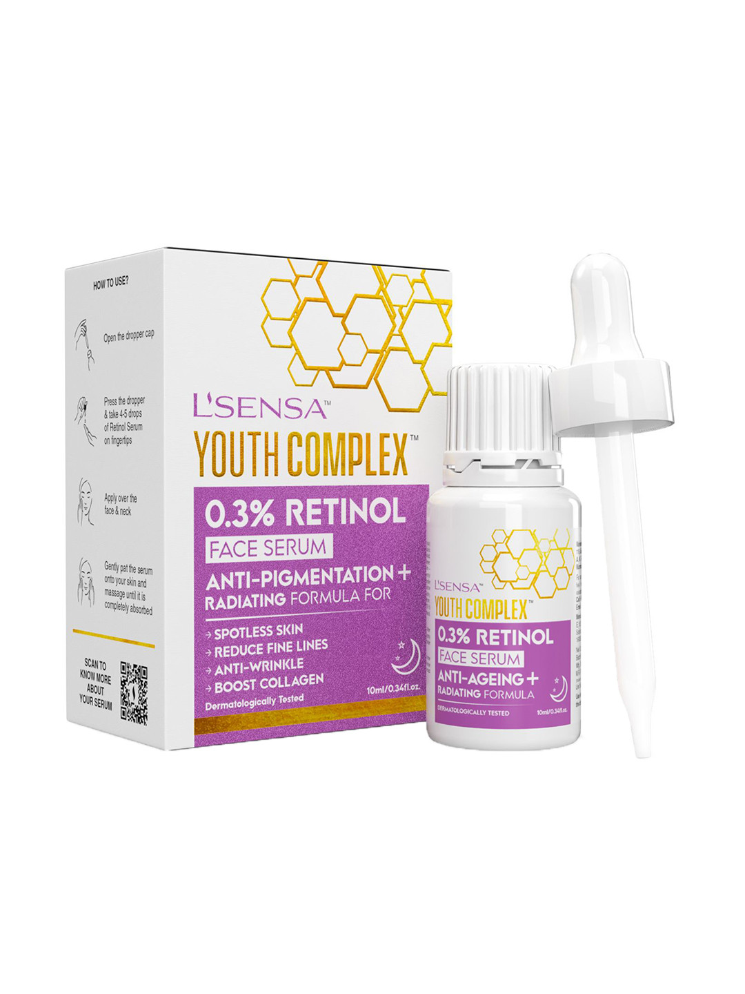 L'SENSA Retinol Face Serum - 10 ml