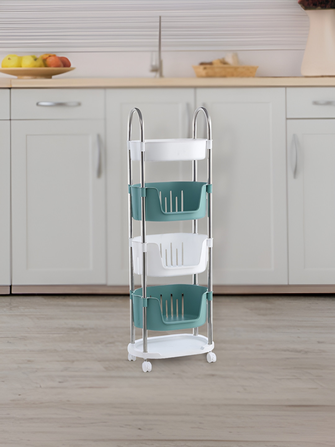 UMAI Green 4-Tier Kitchen Multi-Utility Organiser