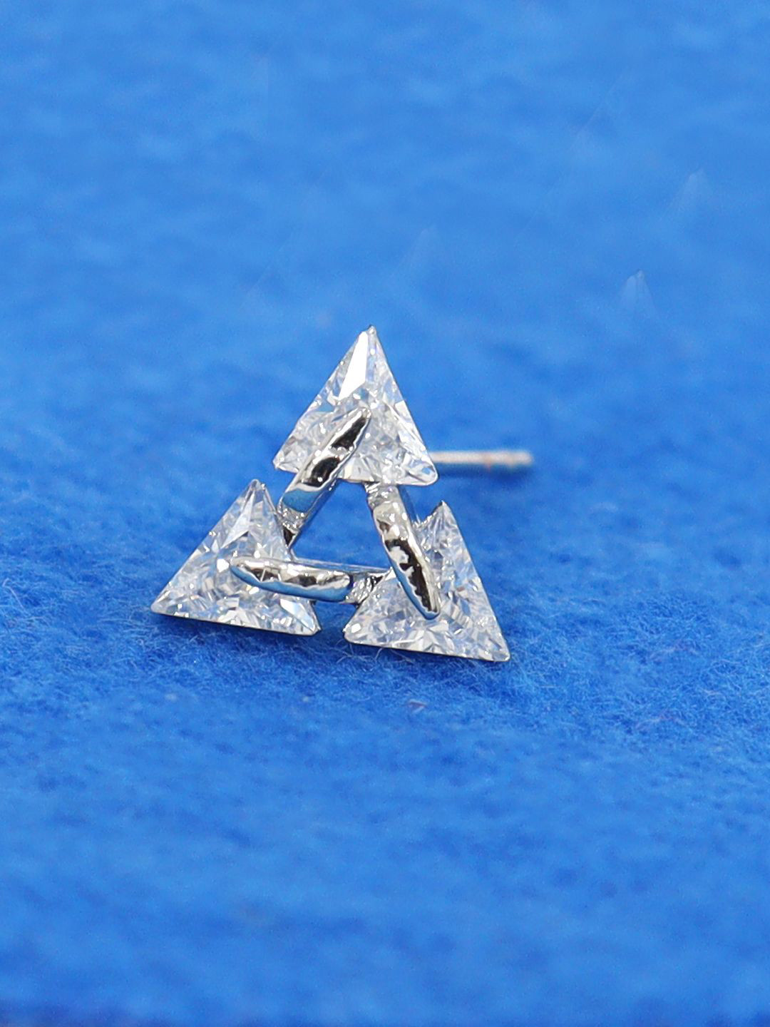 Krelin Triangular Studs Earrings