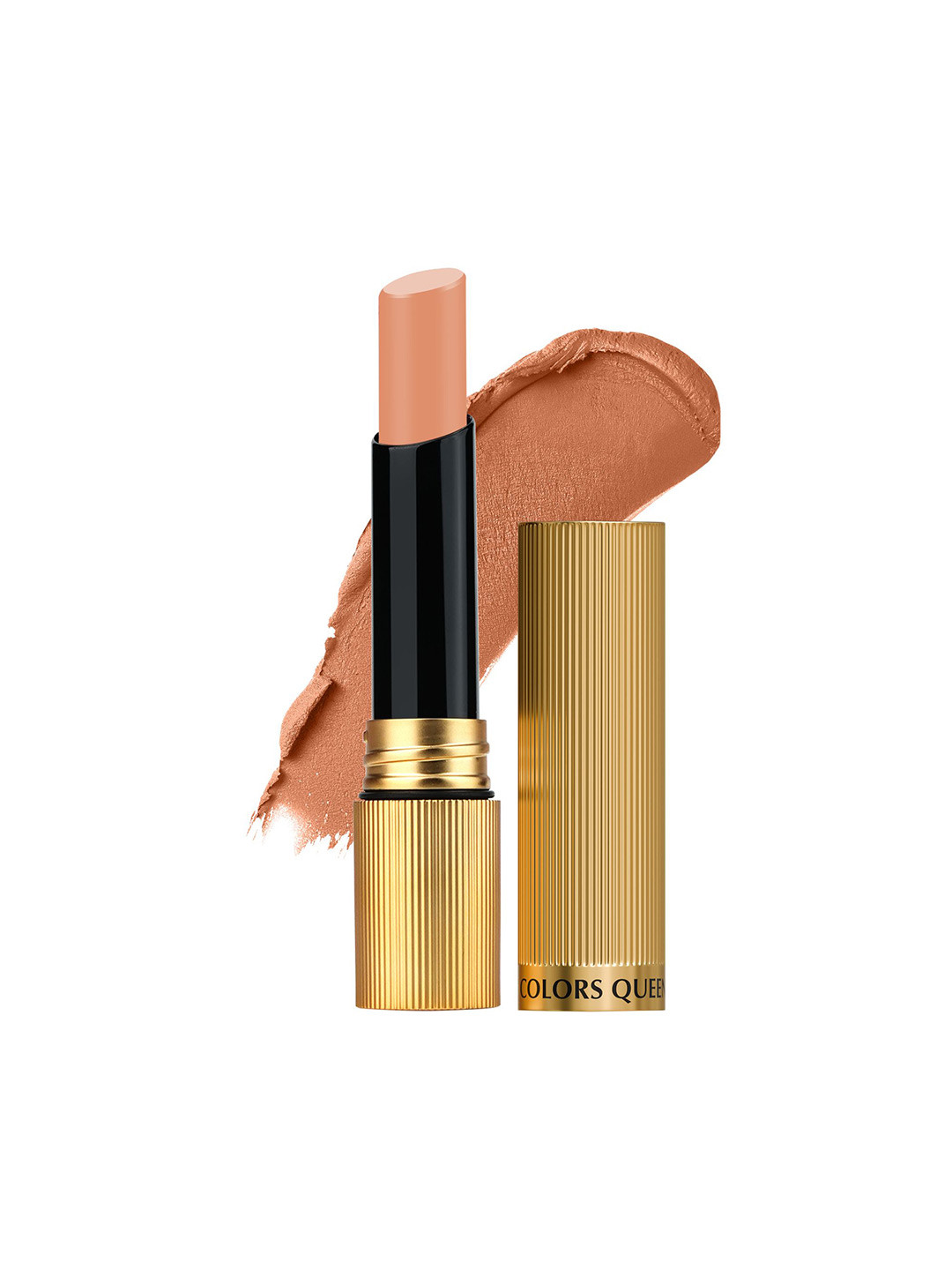 Colors Queen Hold Up Full Day Non-Transfer Long Lasting Lipstick - Caramel Nude 121