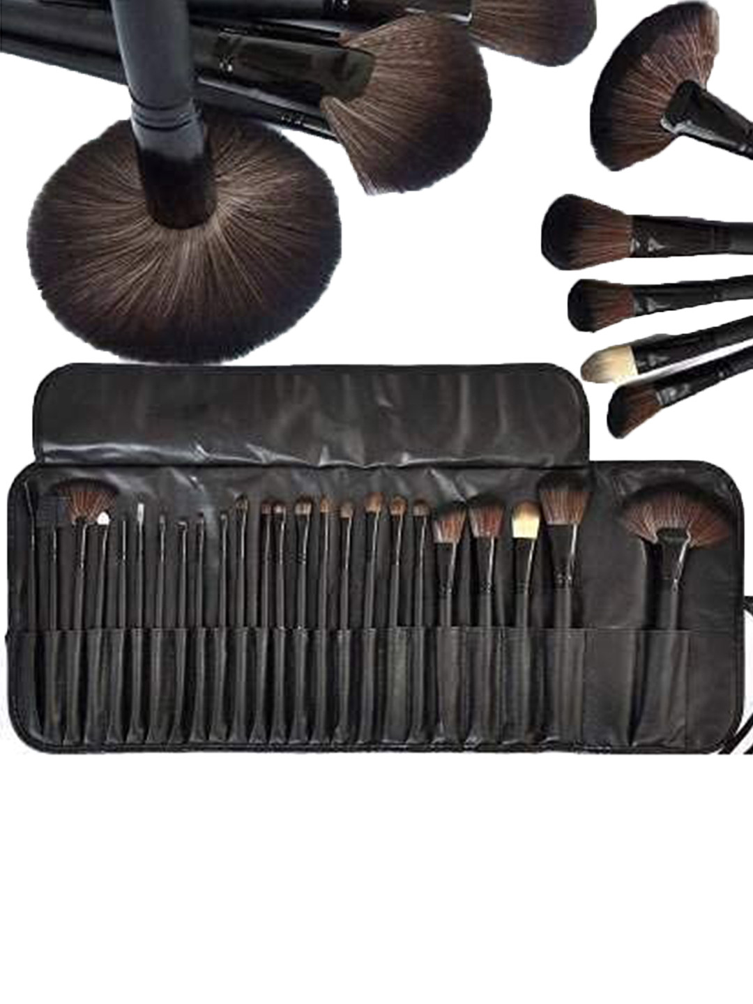 YELGO Set Of 24 Makeup Brush Set With Pouch