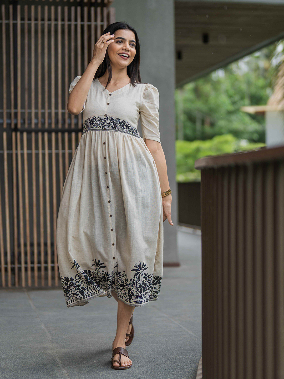 HAY Liva A-Line Maxi Dress