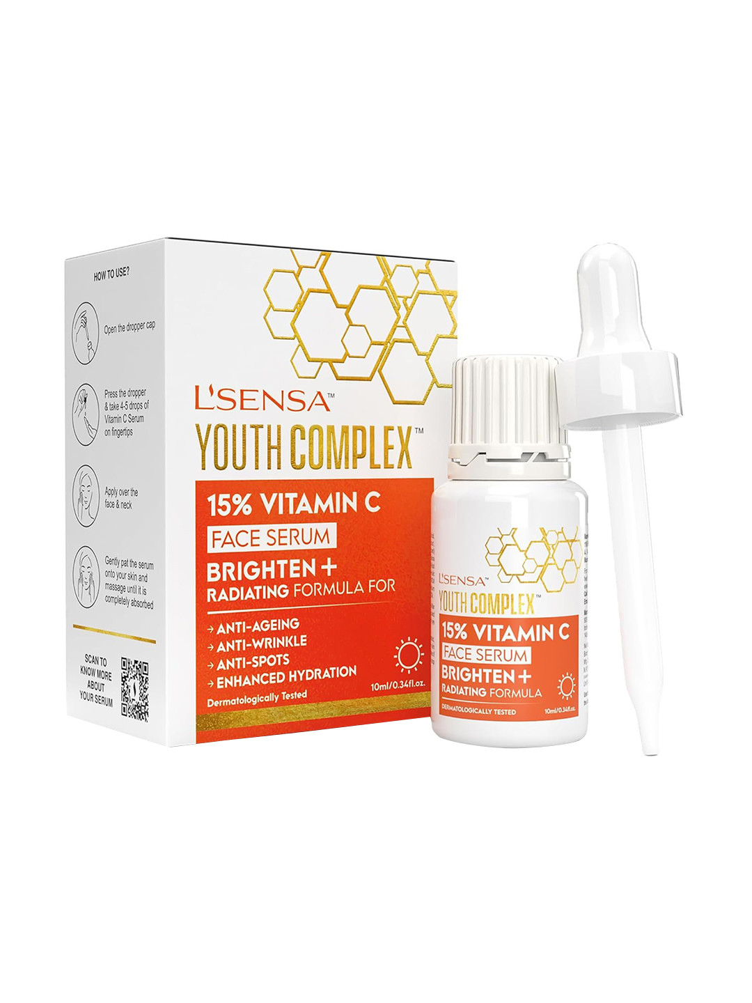 L'SENSA 7 In1 Youth Complex Vitamin C Serum - 10ml