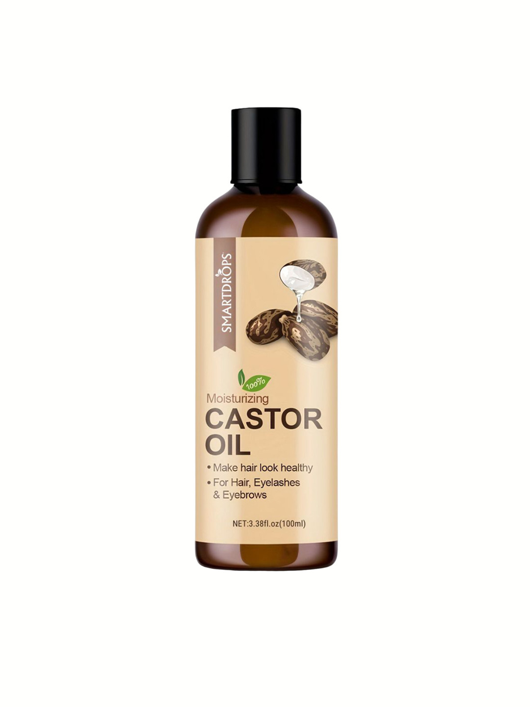 Smartdrops Black Castor Oil For Skin & Hair - 100ml
