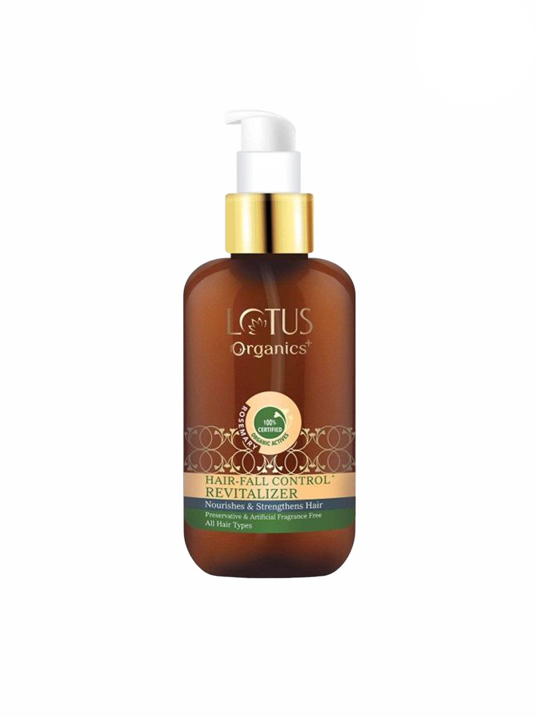Lotus Organics+ Hair Fall Control Revitalizer With Red Onion - 100ml