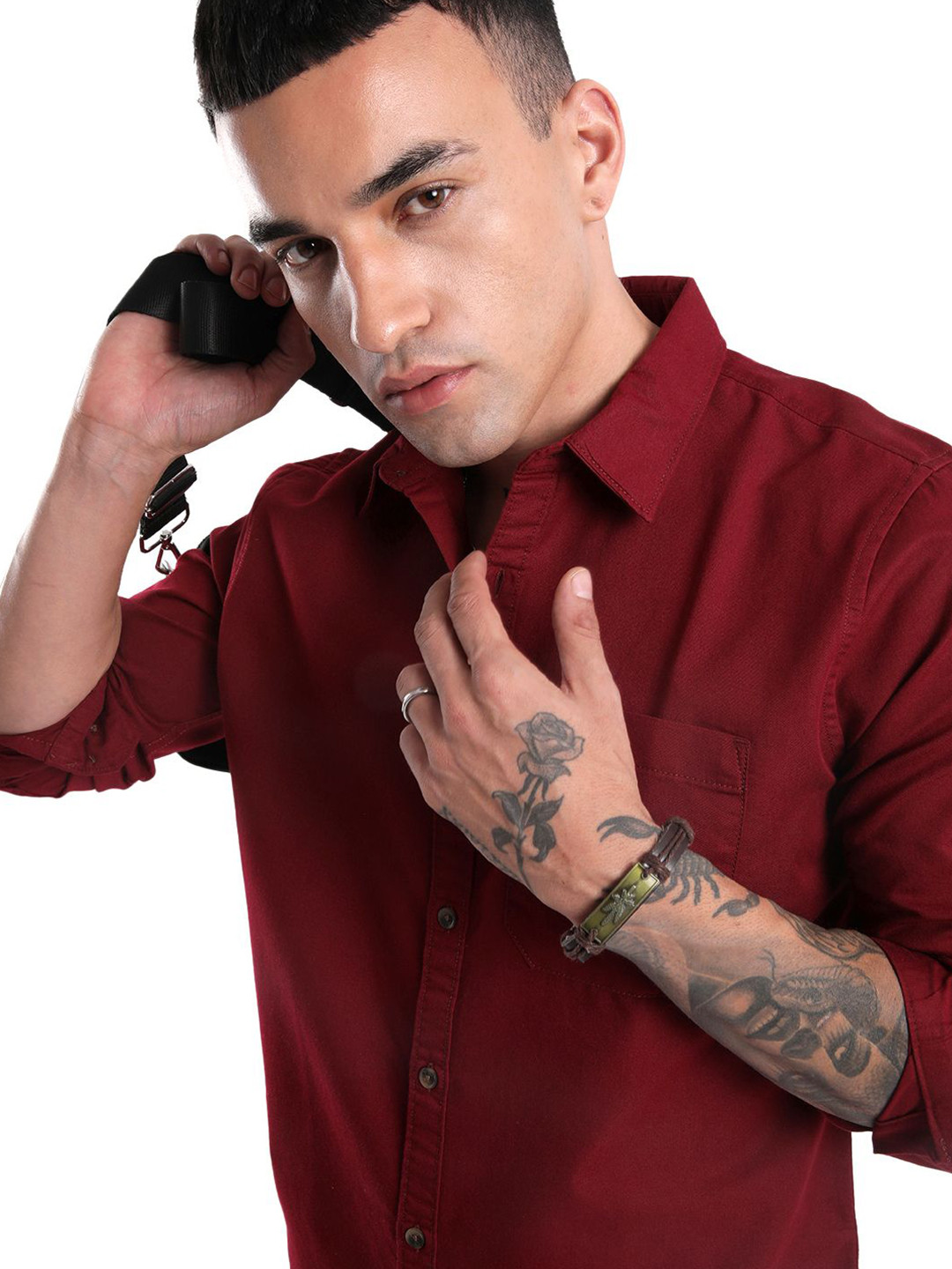 WROGN Men Custom Opaque Casual Shirt