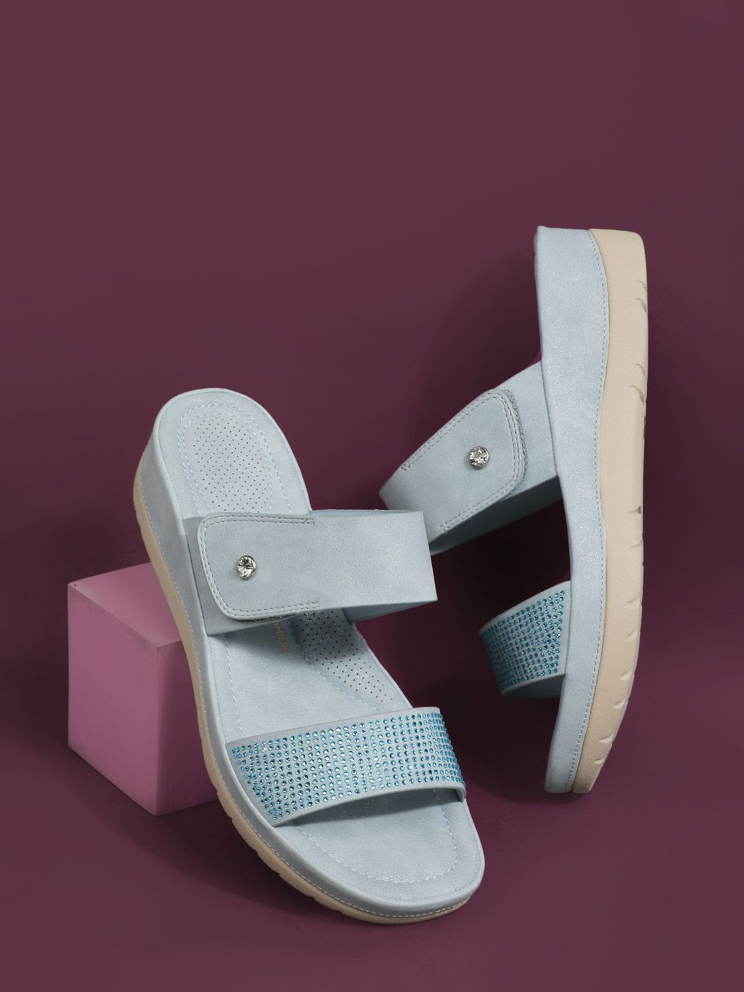 Bata comfit PU Platform Sandals