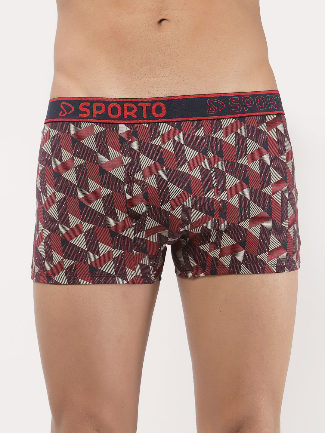 SPORTO Printed Pure Cotton Trunk SP-TR-M1021-MA-XL-1P