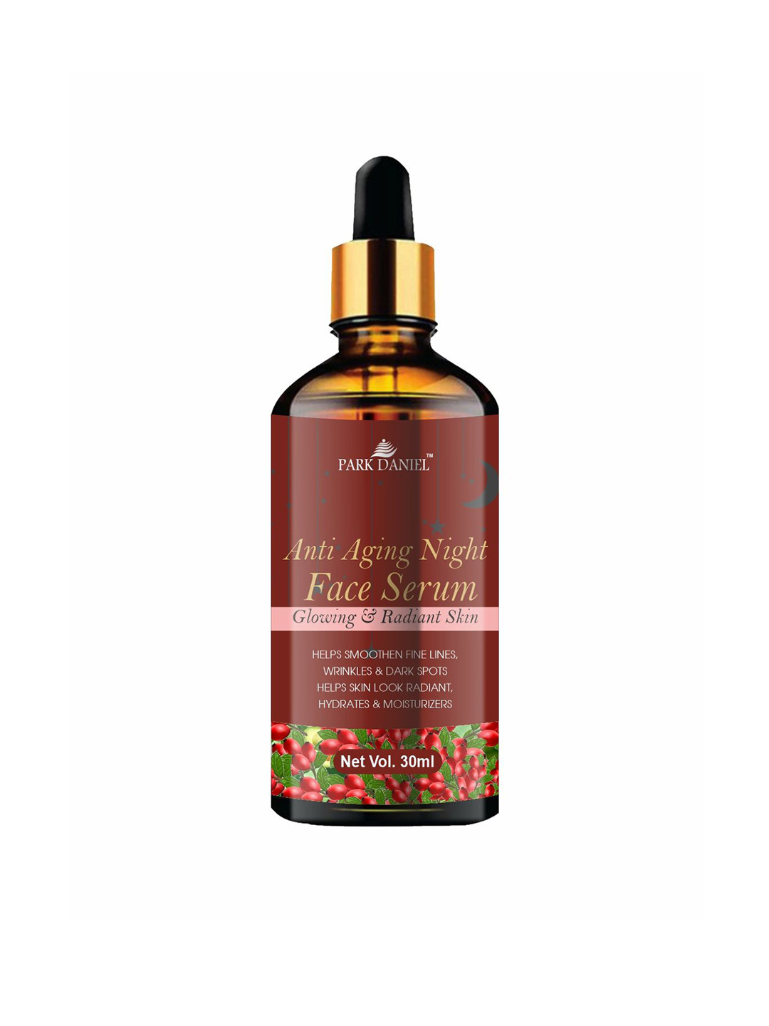 Park Daniel Anti Aging Night Serum for Glowing Skin - 30 ml