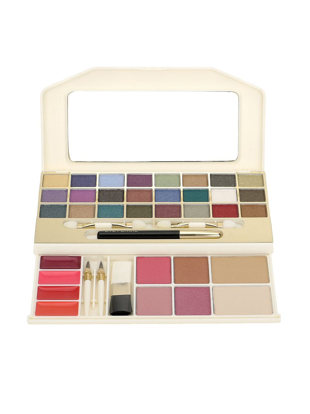 Cameleon 24 Eyeshadow,4 Blusher,4 Lip Gloss,2 Compact Powder,1 Eye Pencil Makeup Kit