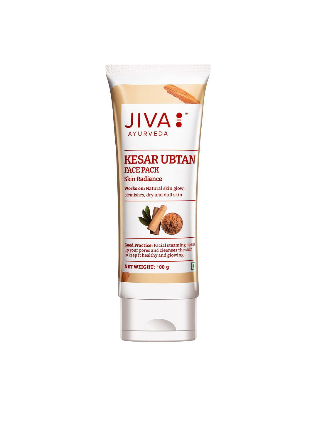 Jiva Kesar Ubtan Face Pack With Turmeric - 100g