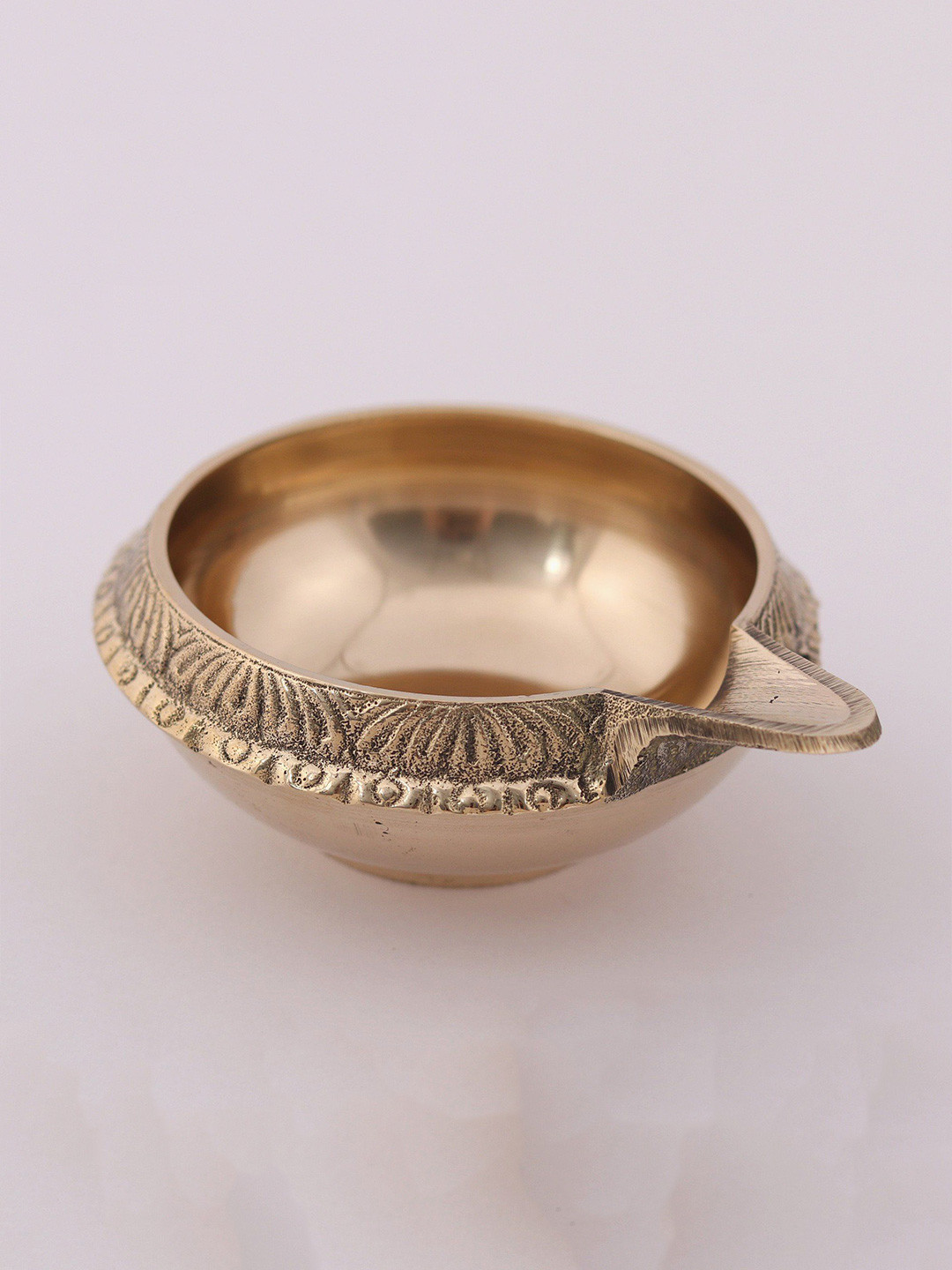 Exotic India Brass Kubera Oil Lamp