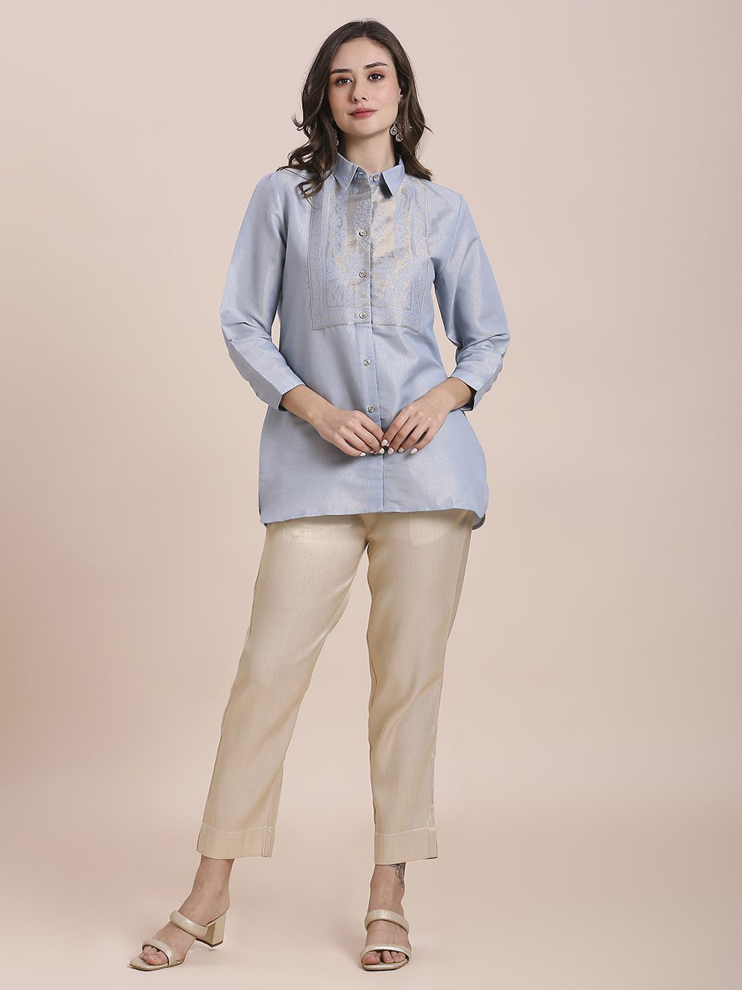 Cloth Haus India Shirt Style Top