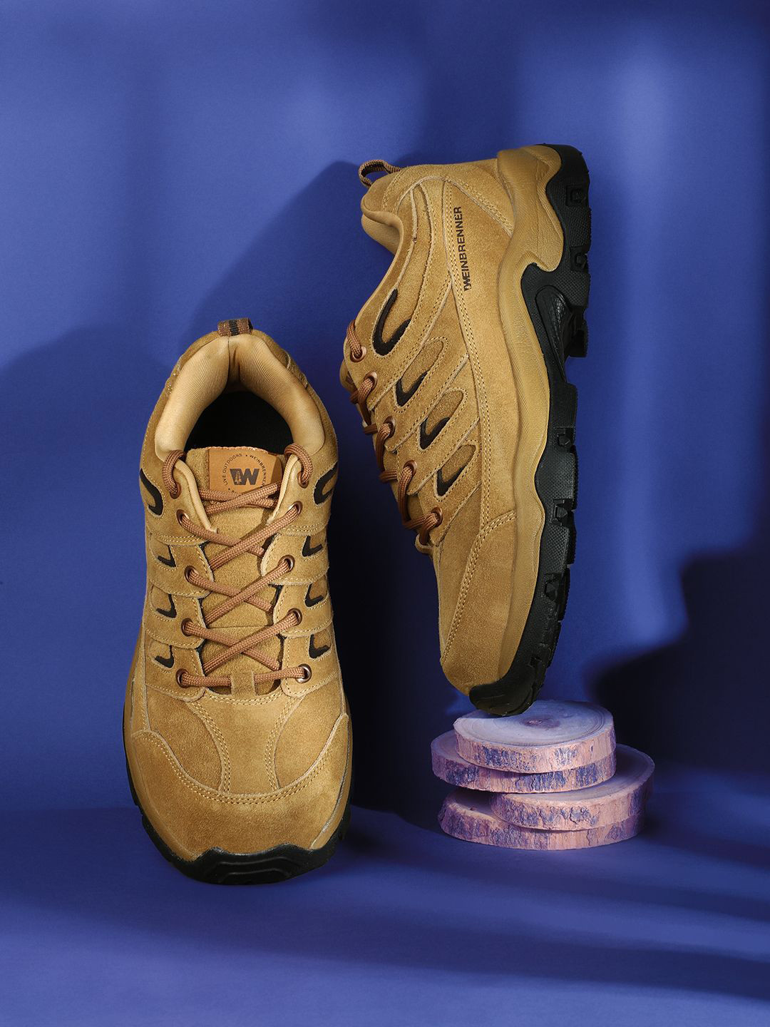 Weinbrenner Men Suede Trekking Shoes