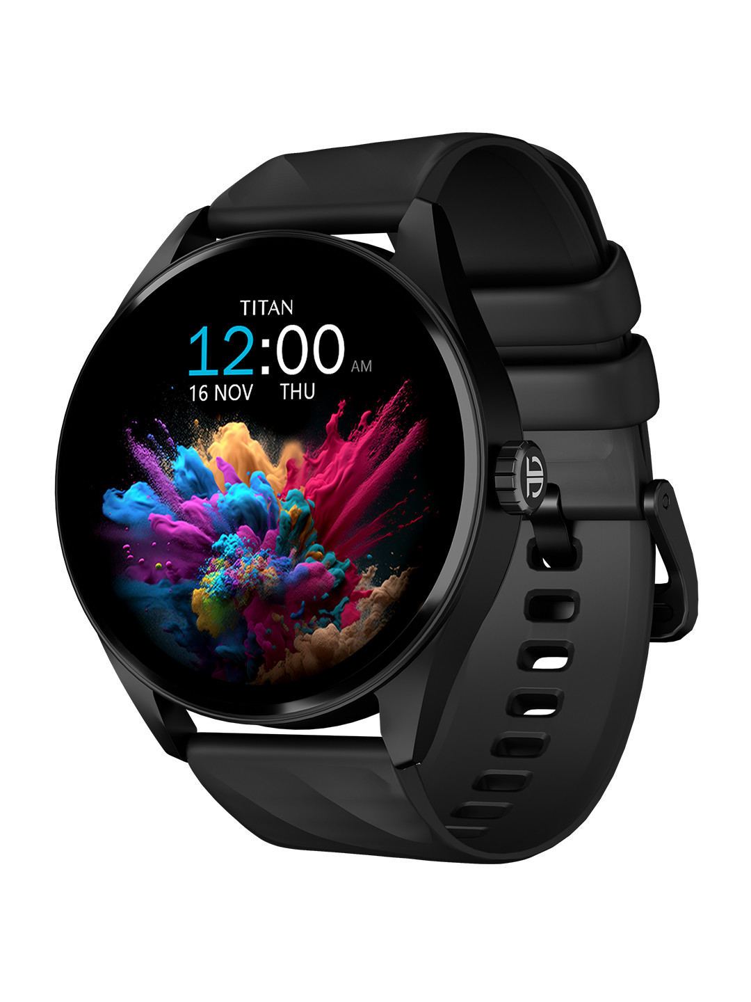 Crest 1.43 AMOLED AOD Working Crown BT & SOS Calling Health Suite IP68 Smart Watch