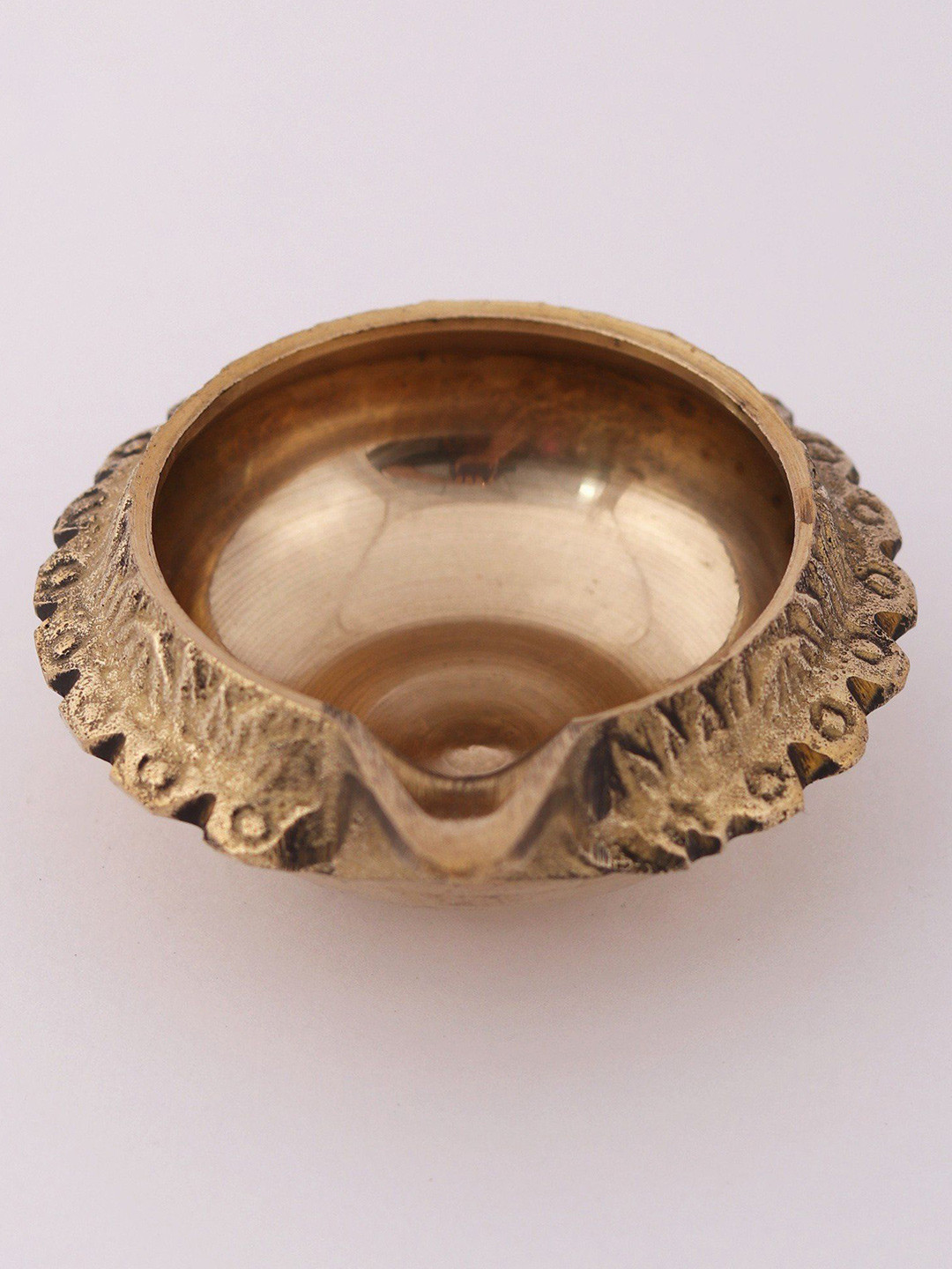 Exotic India Brass Kubera Oil Lamp
