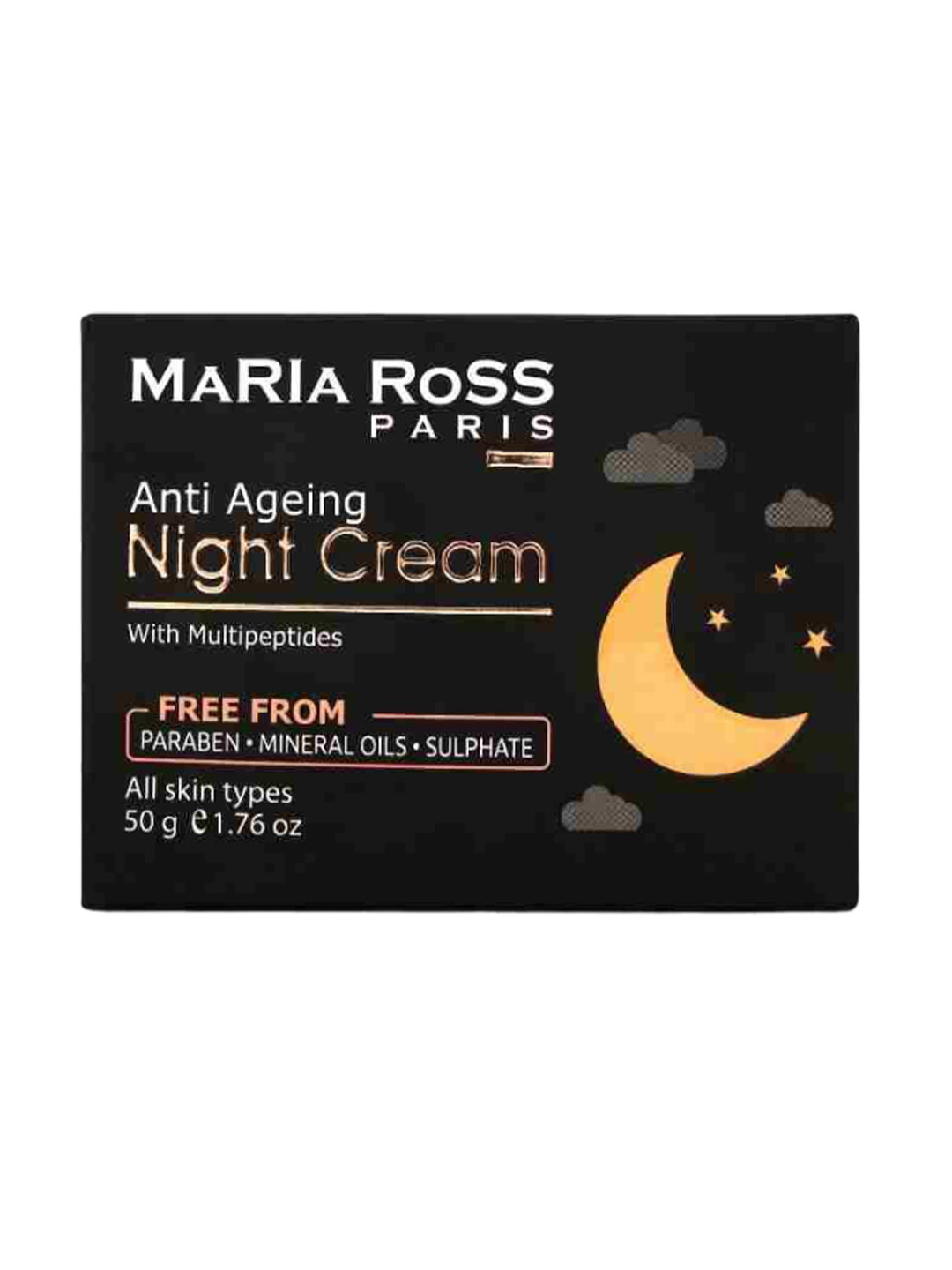 MARIA ROSS PARIS Multi Peptide Night Cream For Anti Aging-50g
