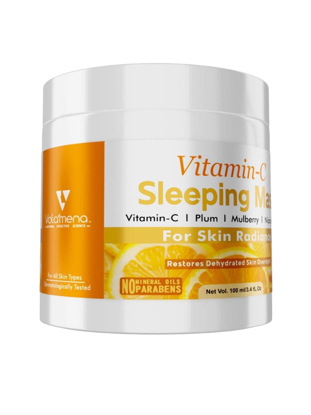 Volamena Vitamin-C Sleeping Mask For Restore Dehydrate Skin Overnight-100ml