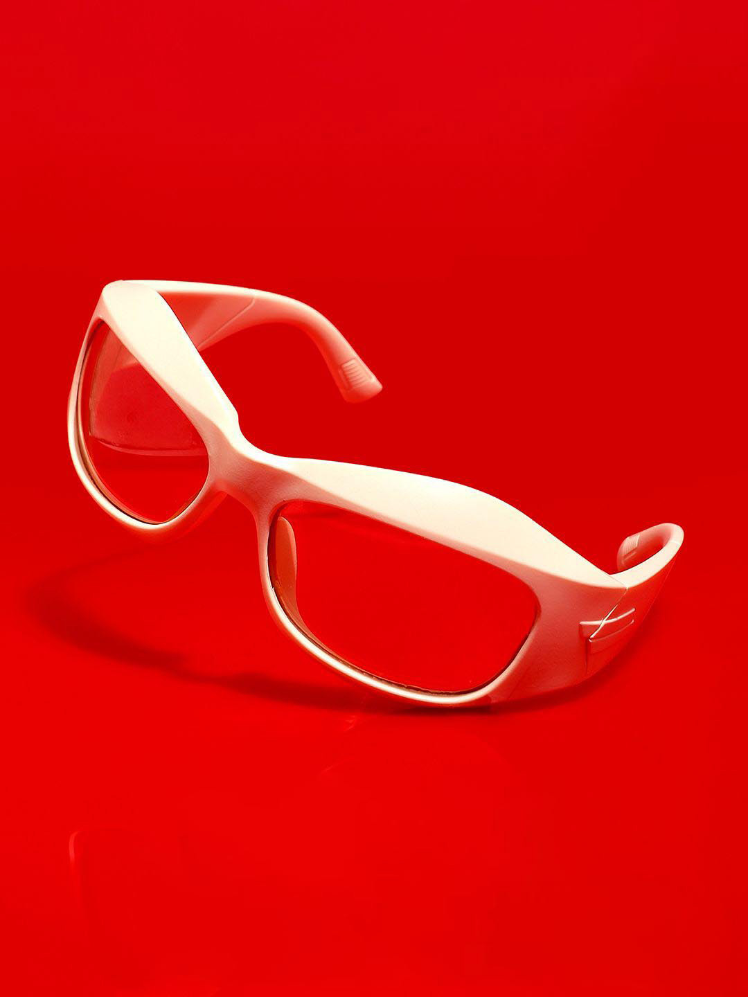 French Accent Men Polarised Lens Sports Sunglasses AW24_FASG1062-Cream White