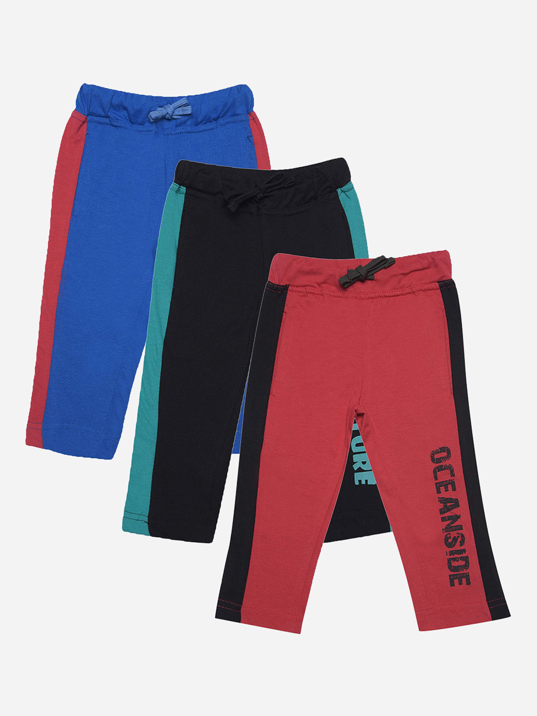 Dollar Champion Kidswear Boys Pack of 3 Assorted Relaxed Fit High-Rise Shorts