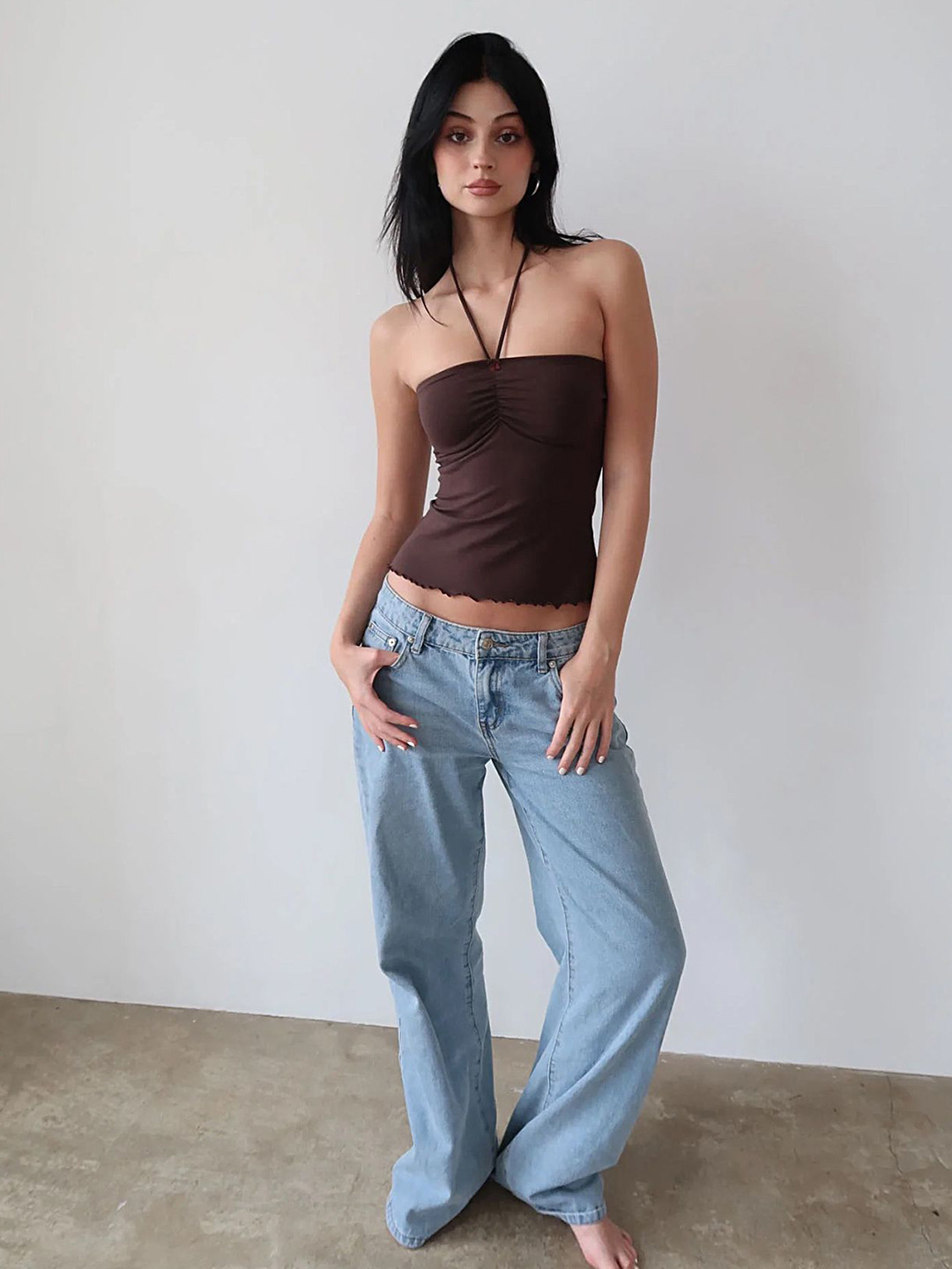 LULU & SKY Striped Tube Top