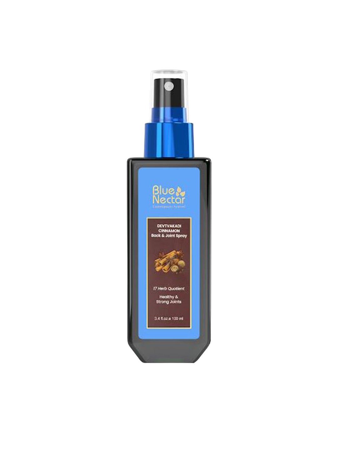 Blue Nectar Devtvakadi Cinnamon Back & Joint Spray For Healthy & Strong Joints 100 ml
