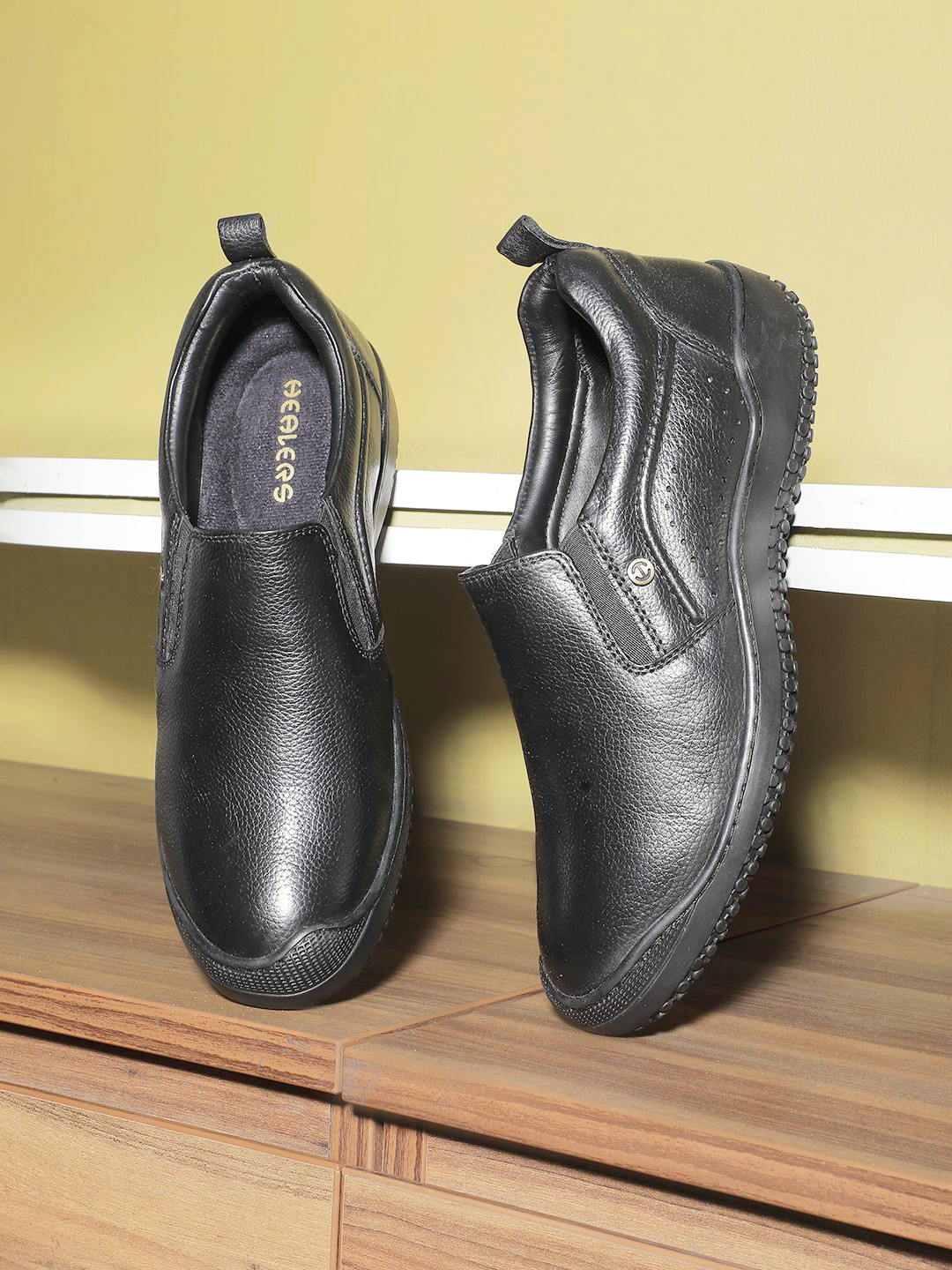 LIBERTY B049 02 Men Solid Semi Formal Slip on Shoes