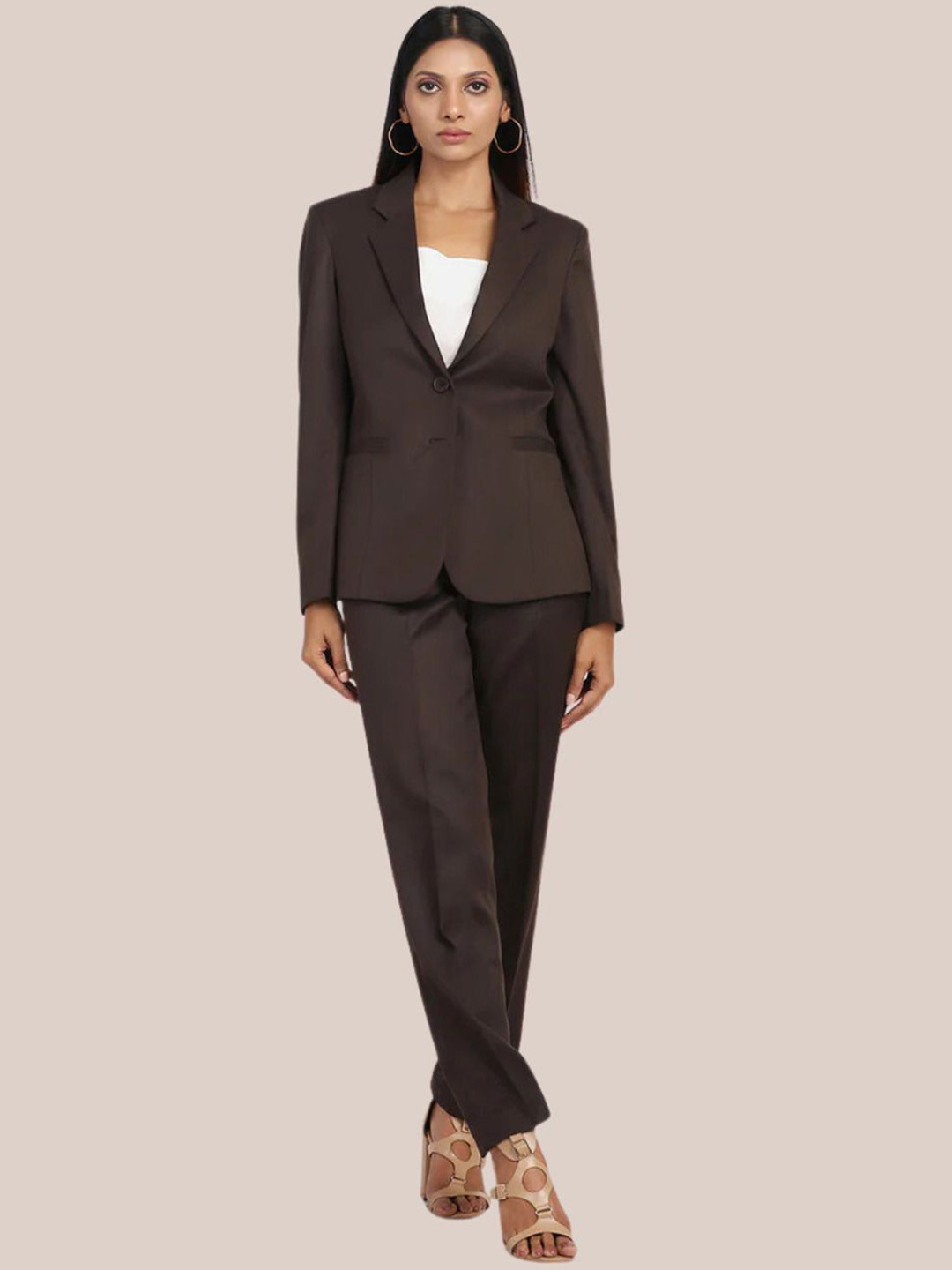 PowerSutra Slim-Fit Single Breasted Blazer