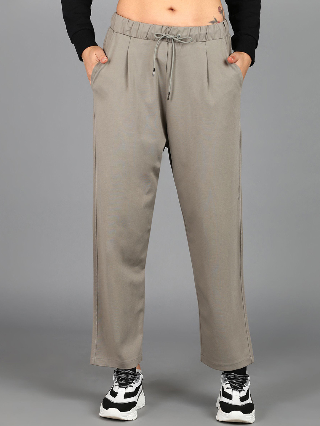 Alan Jones Women Tapered Fit Dry Fit Track Pants