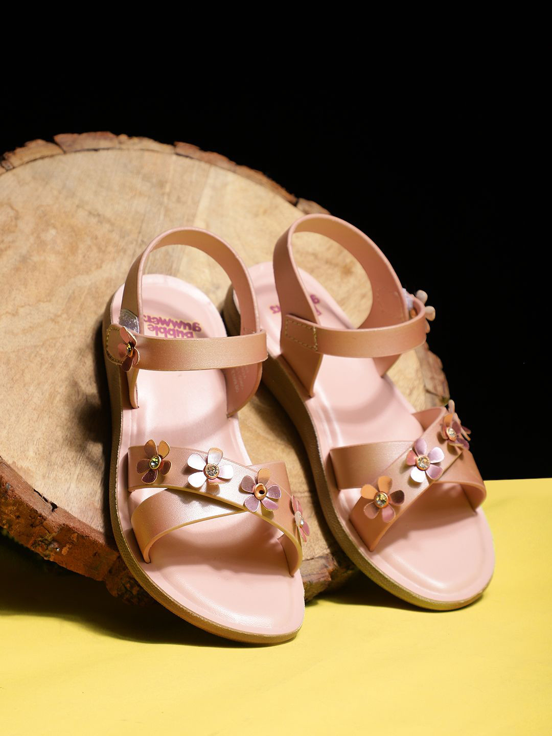 Bubblegummers Girls Comfort Buckle Sandals