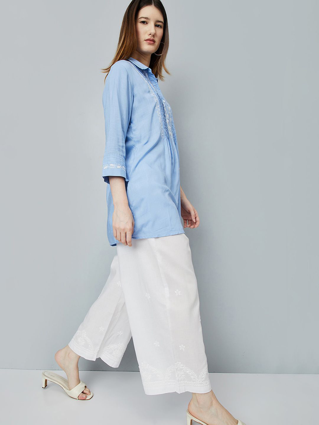 max Women Straight Western Palazzos