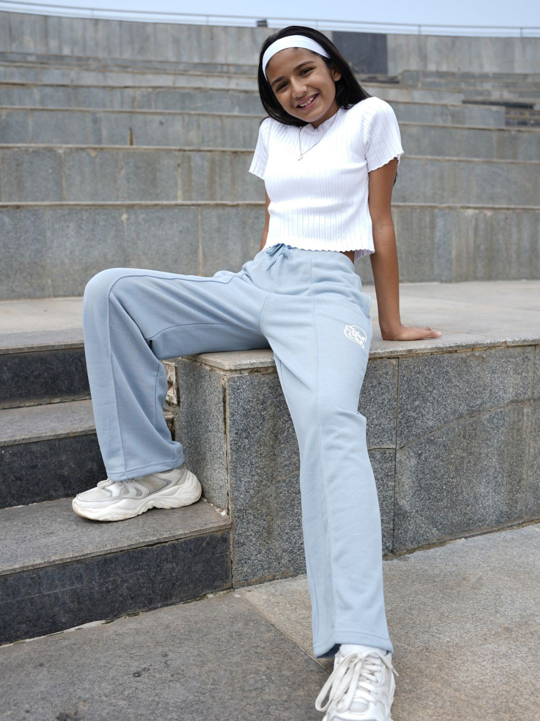 Nap Chief  Girls Wide Leg Track Pants