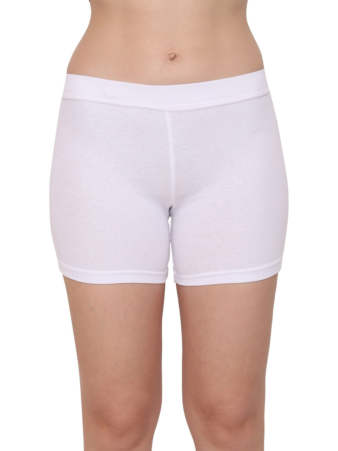 Glamoras Women Mid Rise Under Dress Cycling Sports Shorts With Concealed Waistband