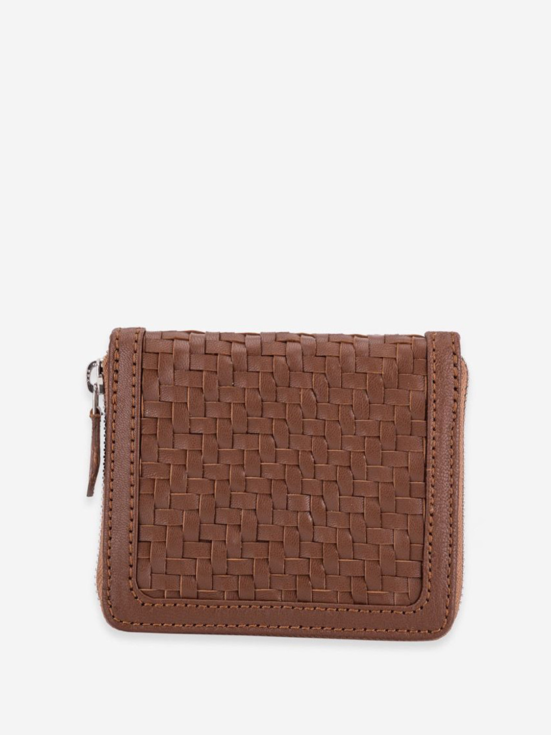 Abelardo De Moda Leather Swagger Sling Bag with Applique