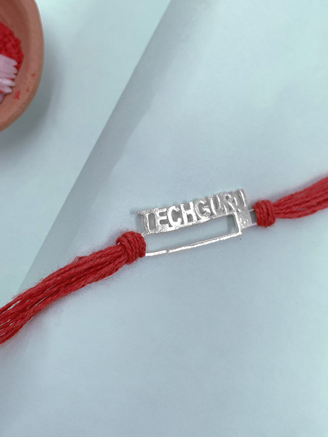 Unniyarcha 92.5 Sterling Silver Techguru Thread Rakhi