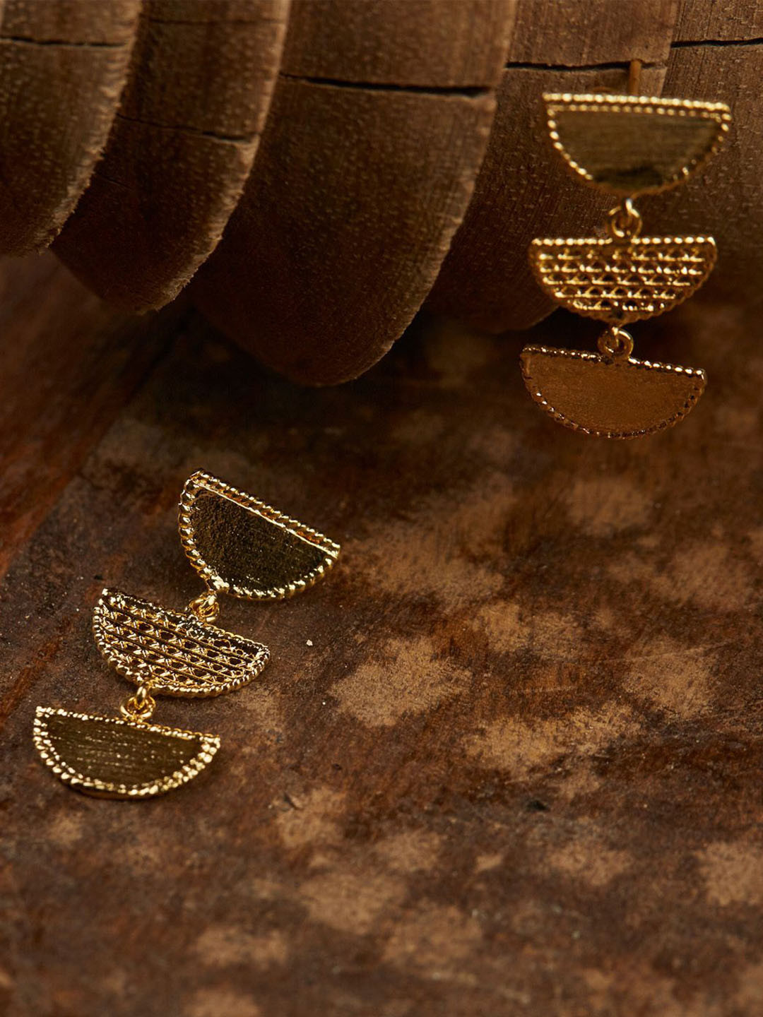 The Slow Studio Classic Drop Earrings