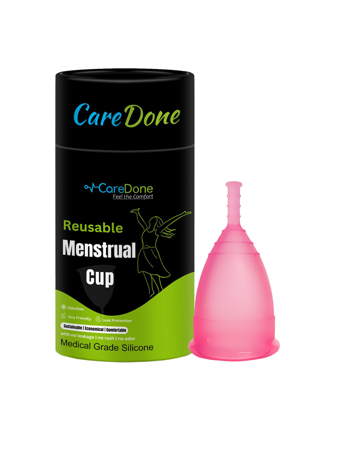 CareDone Reusable & Leak Proof Menstrual Cup