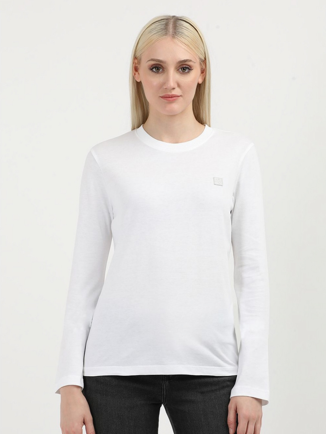 Calvin Klein Jeans Women Pockets Slim Fit T-shirt