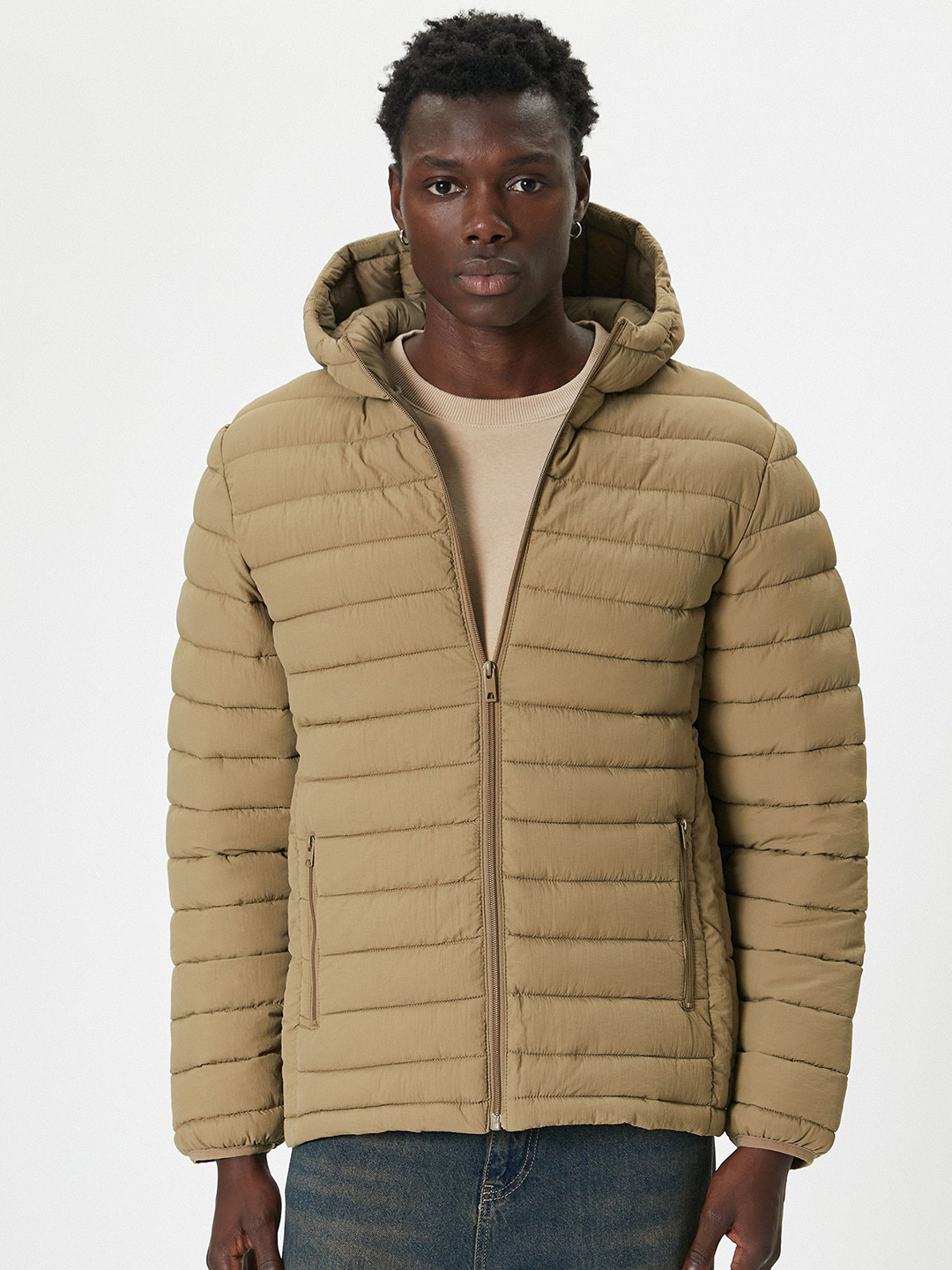 Koton Men Longline Puffer Jacket